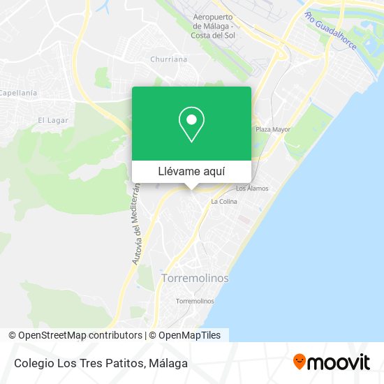 Mapa Colegio Los Tres Patitos
