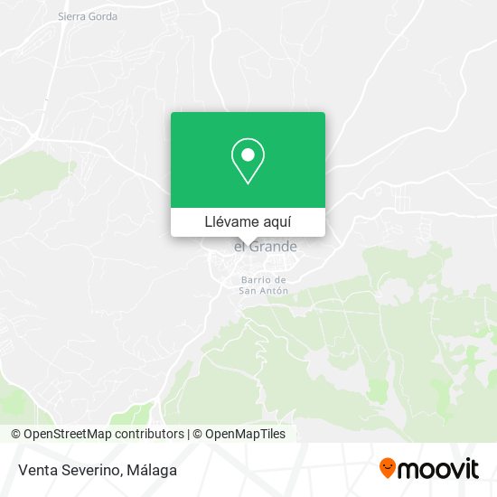 Mapa Venta Severino