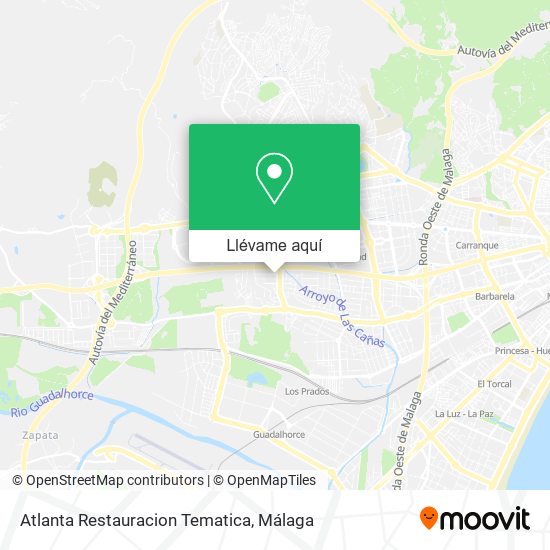 Mapa Atlanta Restauracion Tematica