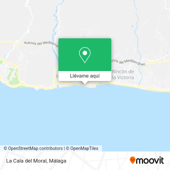 Mapa La Cala del Moral