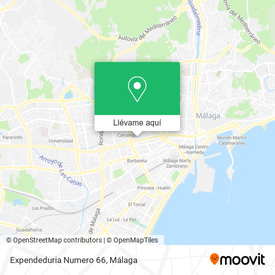 Mapa Expendeduria Numero 66
