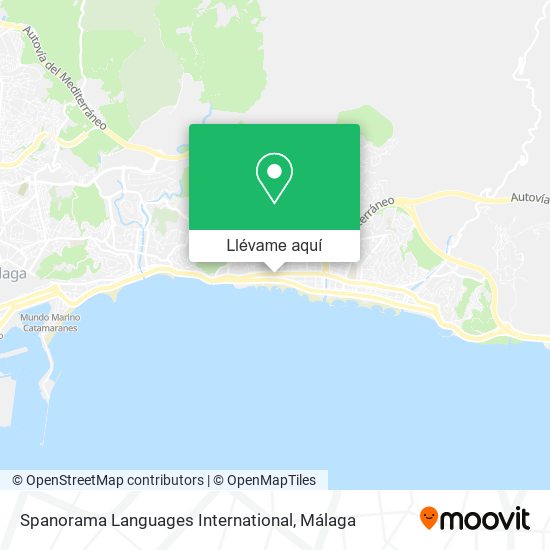 Mapa Spanorama Languages International