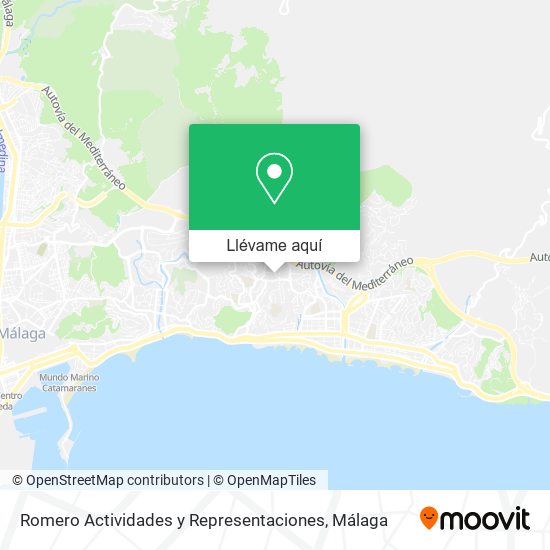 Mapa Romero Actividades y Representaciones