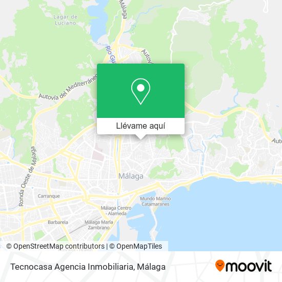 Mapa Tecnocasa Agencia Inmobiliaria