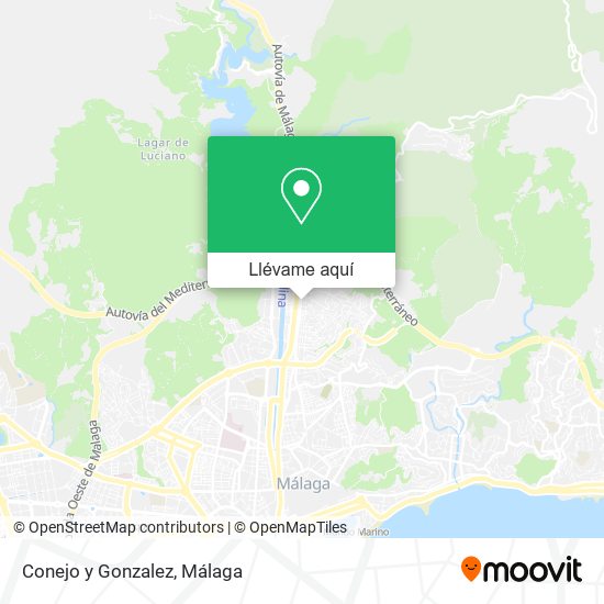 Mapa Conejo y Gonzalez