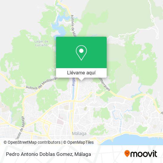 Mapa Pedro Antonio Doblas Gomez