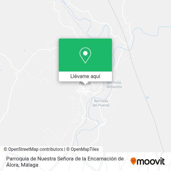 ¿Cómo llegar a Parroquia de Nuestra Señora de la Encarnación de Álora ...