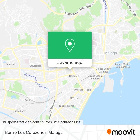 Mapa Barrio Los Corazones