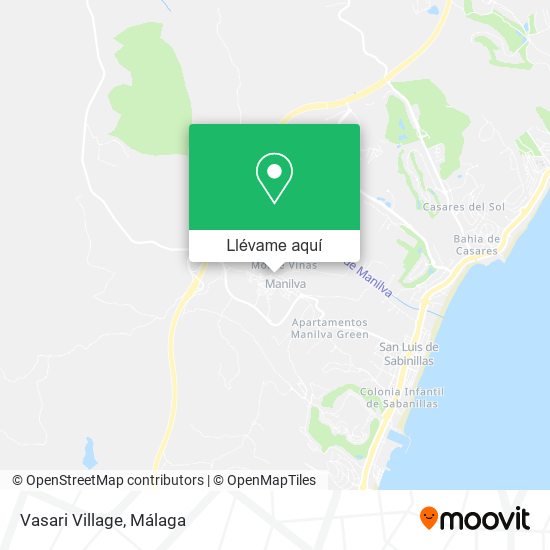 Mapa Vasari Village