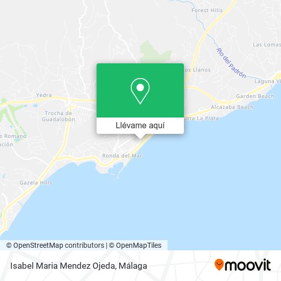 Mapa Isabel Maria Mendez Ojeda