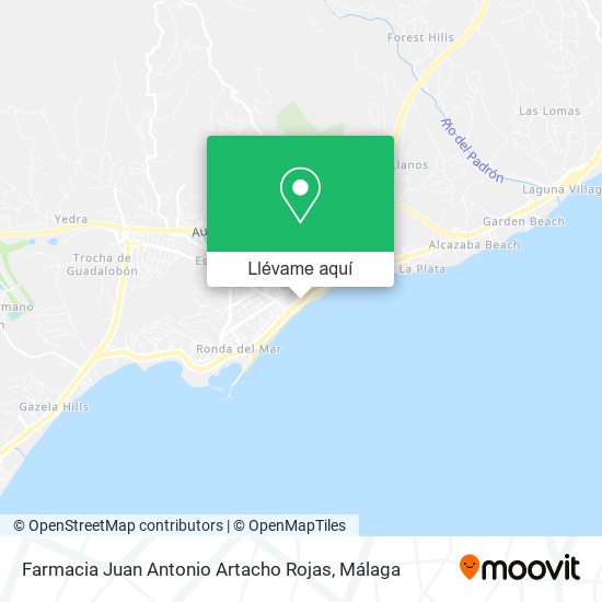 Mapa Farmacia Juan Antonio Artacho Rojas