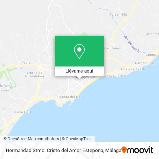 Mapa Hermandad Stmo. Cristo del Amor Estepona