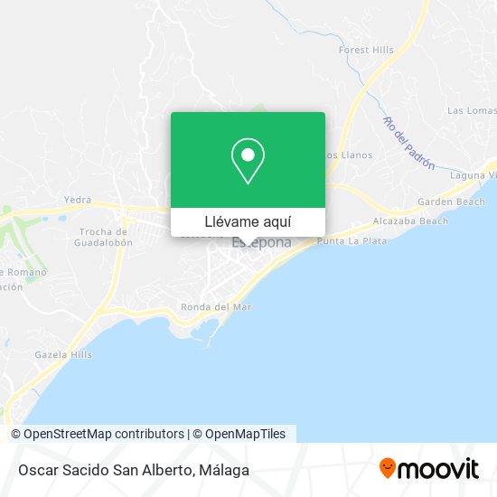 Mapa Oscar Sacido San Alberto