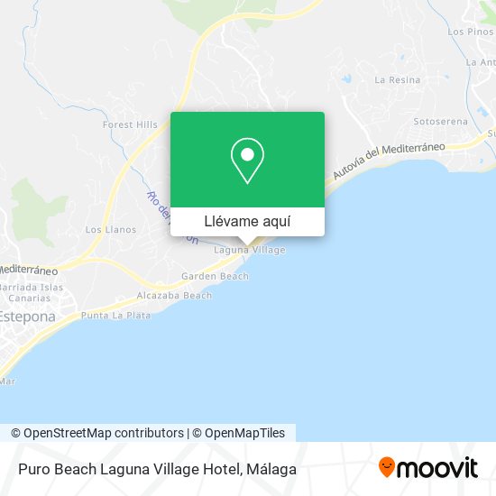 Mapa Puro Beach Laguna Village Hotel