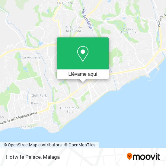 Mapa Hotwife Palace
