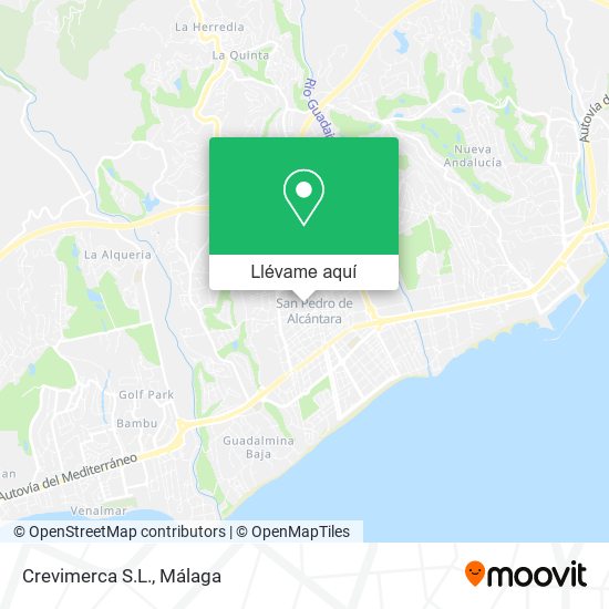 Mapa Crevimerca S.L.