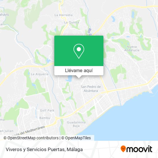 Mapa Viveros y Servicios Puertas