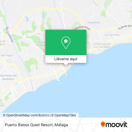 Mapa Puerto Banus Quiet Resort