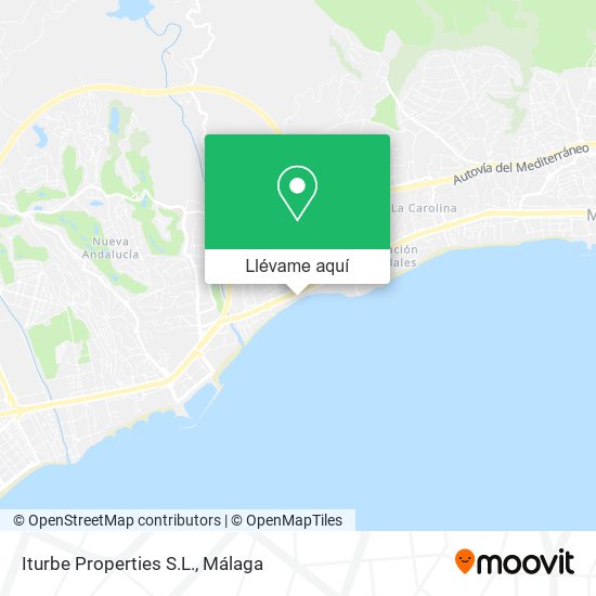 Mapa Iturbe Properties S.L.