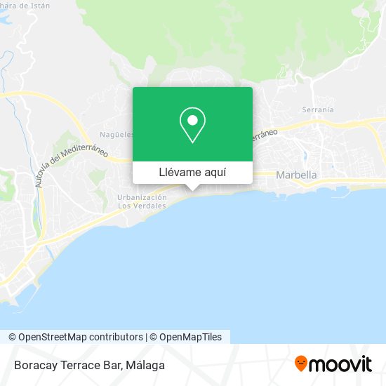 Mapa Boracay Terrace Bar