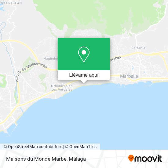 Mapa Maisons du Monde Marbe