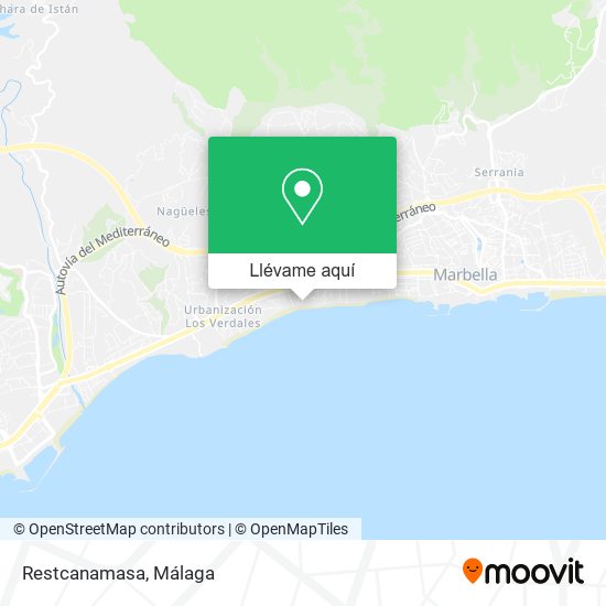 Mapa Restcanamasa