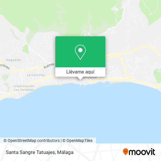 Mapa Santa Sangre Tatuajes