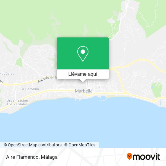 Mapa Aire Flamenco