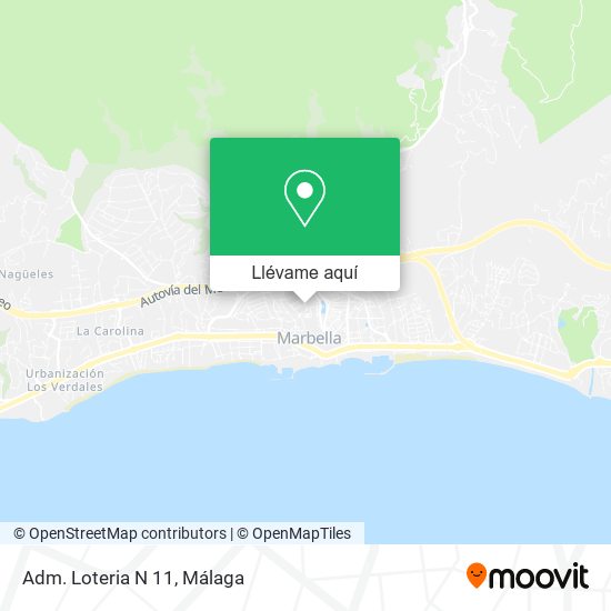 Mapa Adm. Loteria N 11