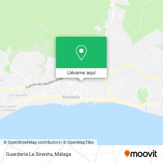 Mapa Guarderia La Sirenita