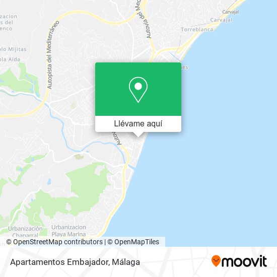 Mapa Apartamentos Embajador