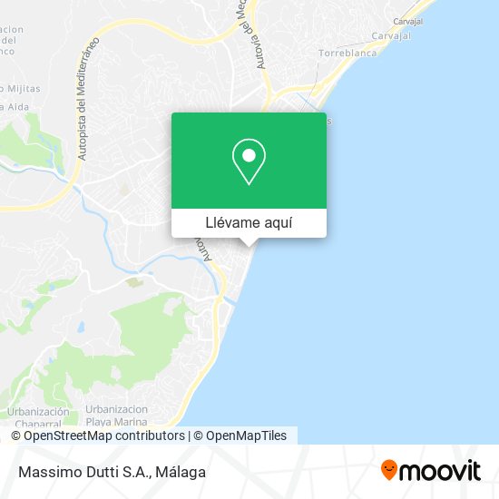 Mapa Massimo Dutti S.A.