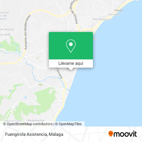 Mapa Fuengirola Asistencia