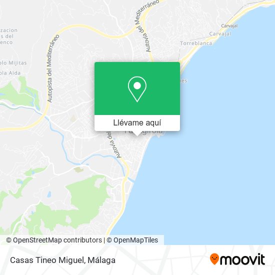 Mapa Casas Tineo Miguel