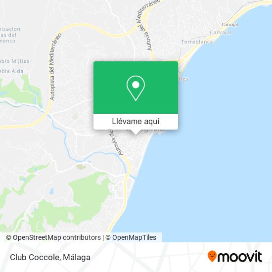 Mapa Club Coccole