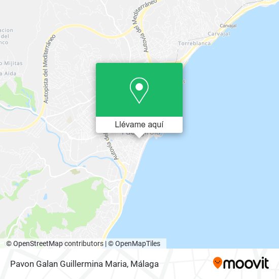 Mapa Pavon Galan Guillermina Maria