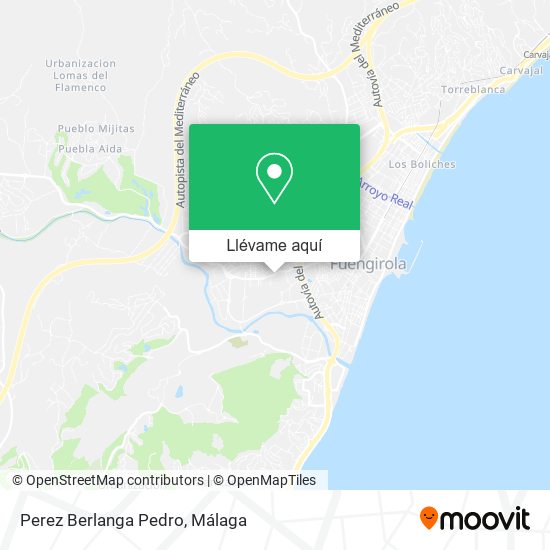 Mapa Perez Berlanga Pedro