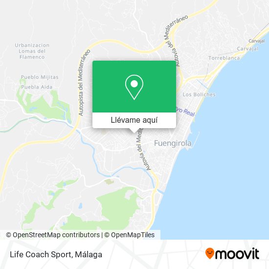 Mapa Life Coach Sport