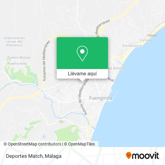 Mapa Deportes Match