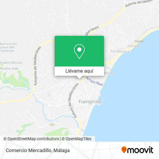 Mapa Comercio Mercadillo