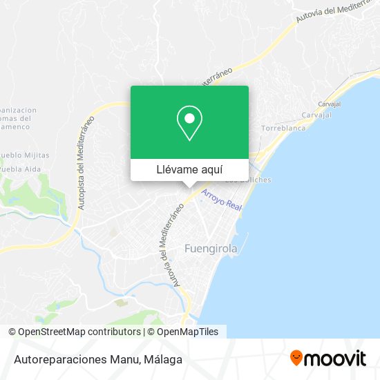 Mapa Autoreparaciones Manu