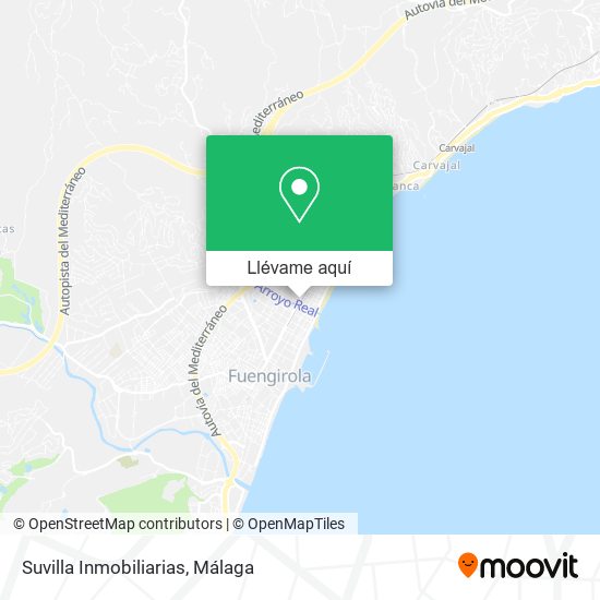Mapa Suvilla Inmobiliarias