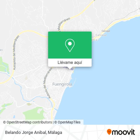 Mapa Belando Jorge Anibal