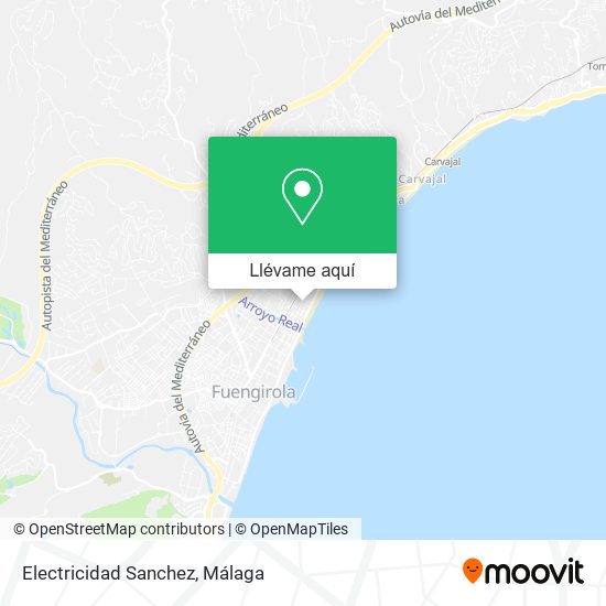 Mapa Electricidad Sanchez