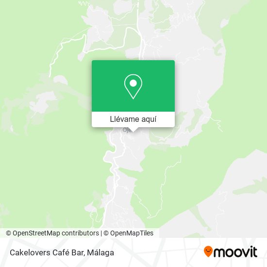 Mapa Cakelovers Café Bar