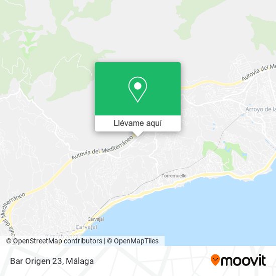 Mapa Bar Origen 23