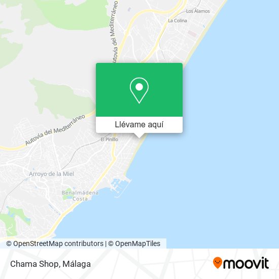 Mapa Chama Shop