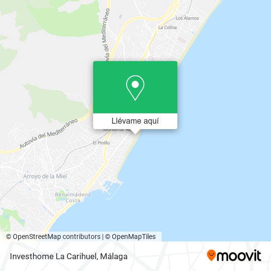 Mapa Investhome La Carihuel