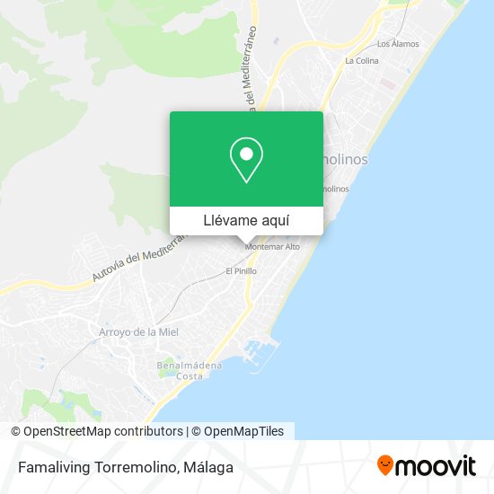 Mapa Famaliving Torremolino