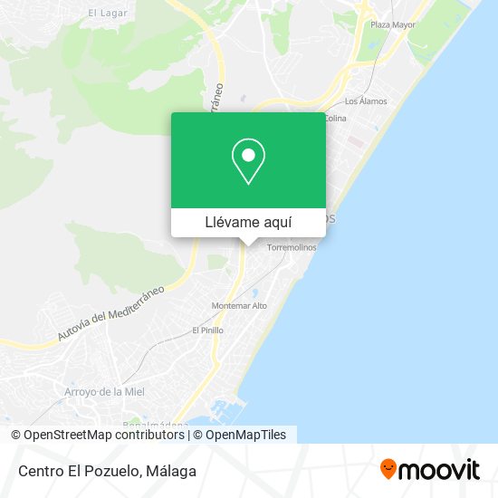 Mapa Centro El Pozuelo